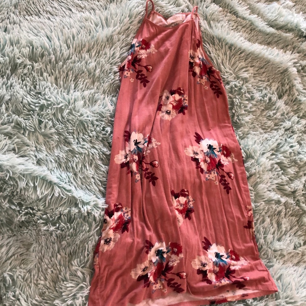 Super Cute Pink and Floral Dress!